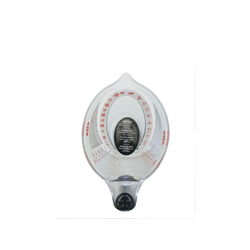 Intérieur du pichet mesureur Oxo 500 ml