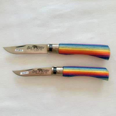 Couteau de poche Rainbow -...